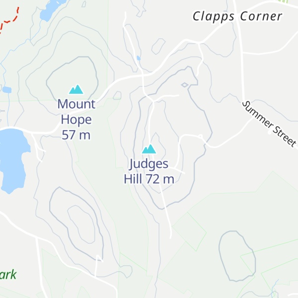Map of Judges Hill