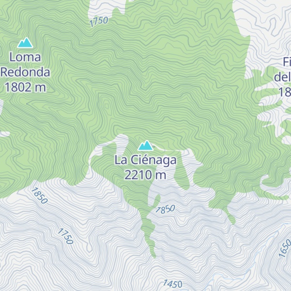 Map of La Ciénaga