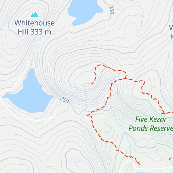 Map of McDaniels Hill