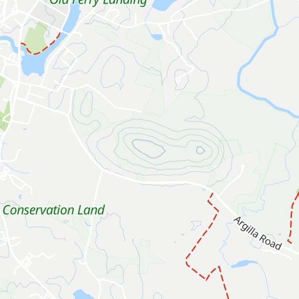 Map of Heartbreak Hill