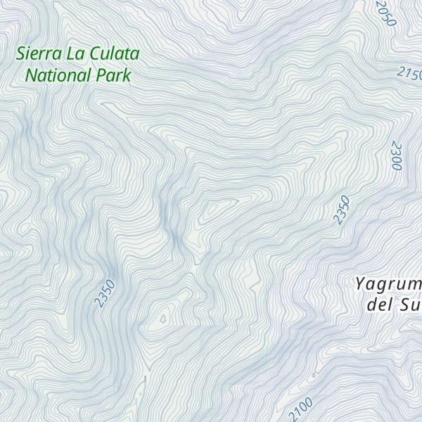 Map of Cerro Yagrumal