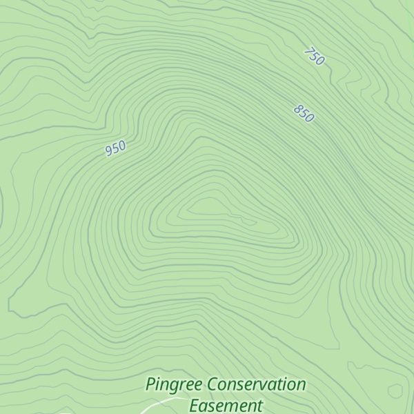 Map of Snow Mountain