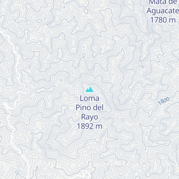 Map of Loma Pino del Rayo