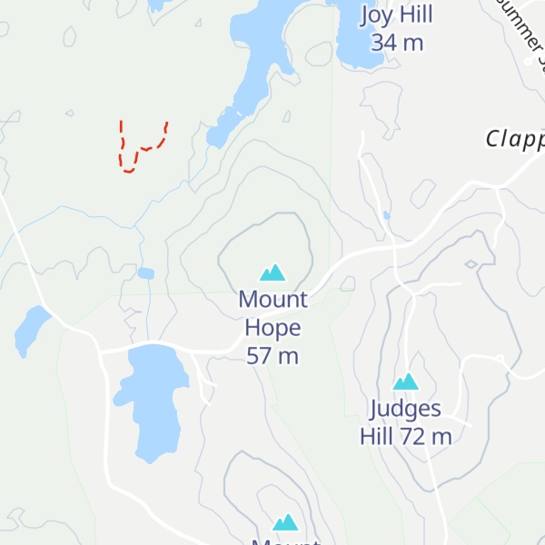 Map of Mount Hope