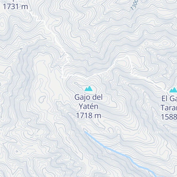 Map of Gajo del Yatén