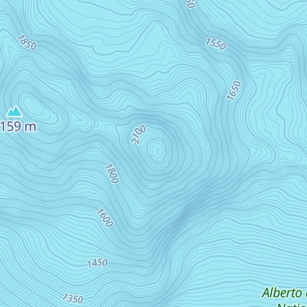 Map of Monte Sarmiento