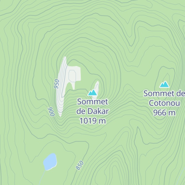 Map of Sommet de Dakar