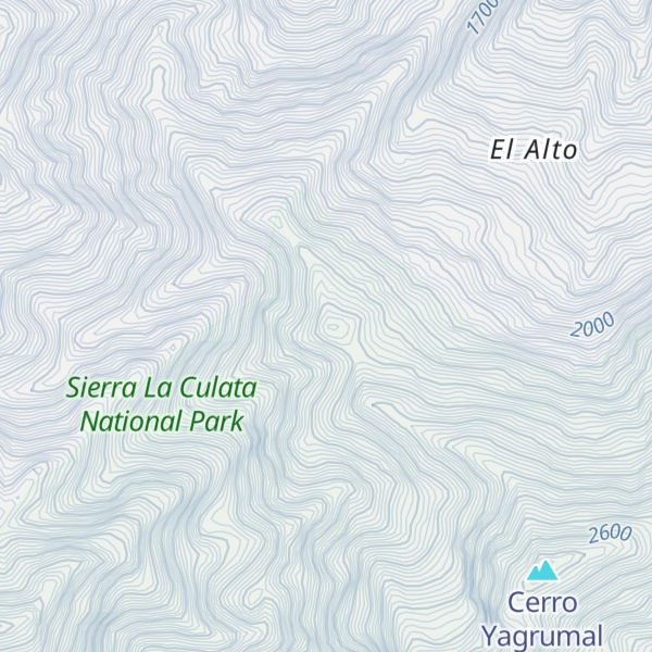 Map of Topo El Alto