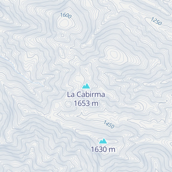 Map of La Cabirma