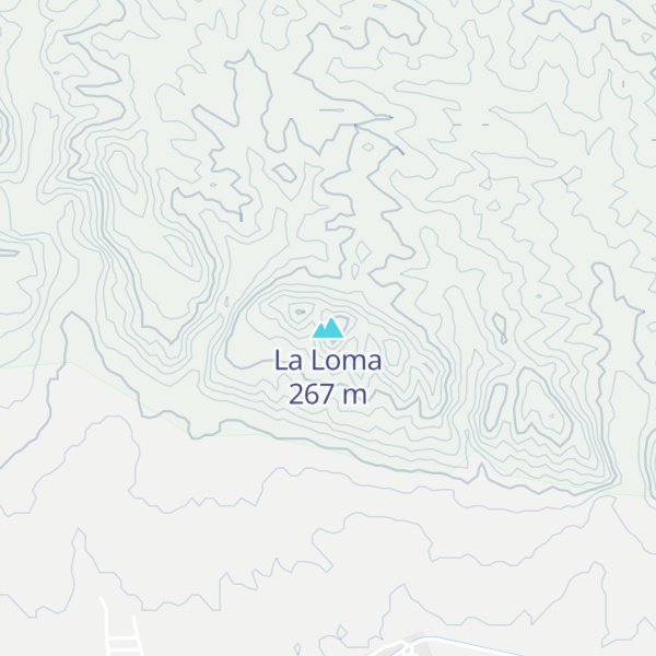 Map of La Loma