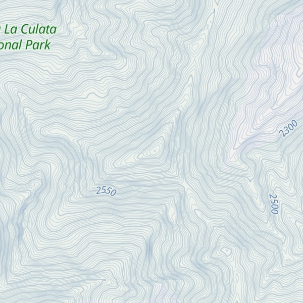 Map of Cerro San José
