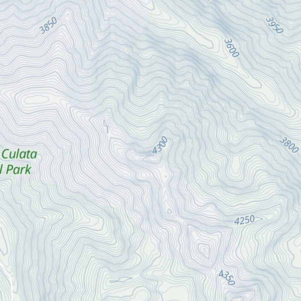 Map of Pico El Fraile