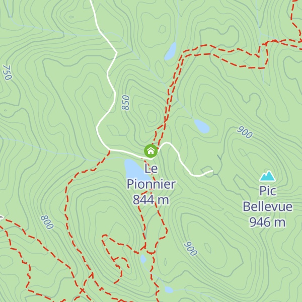 Map of Le Pionnier