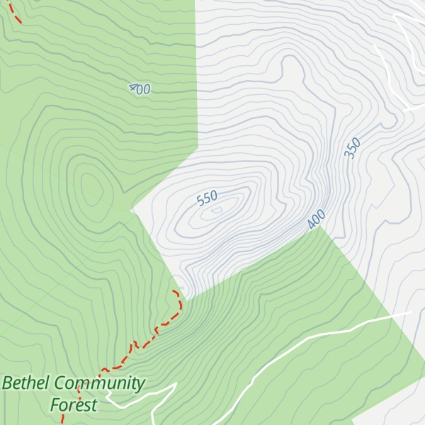 Map of Locke Mountain