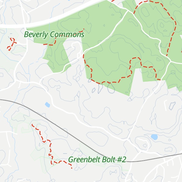 Map of Common Hill
