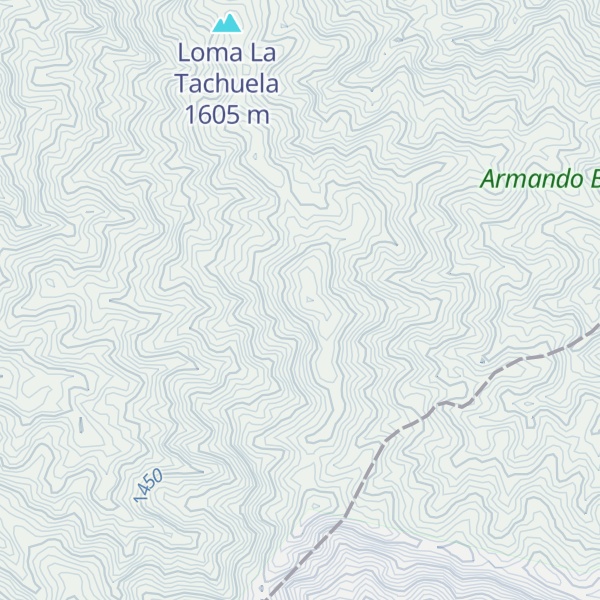 Map of Loma Alto de la Bandera