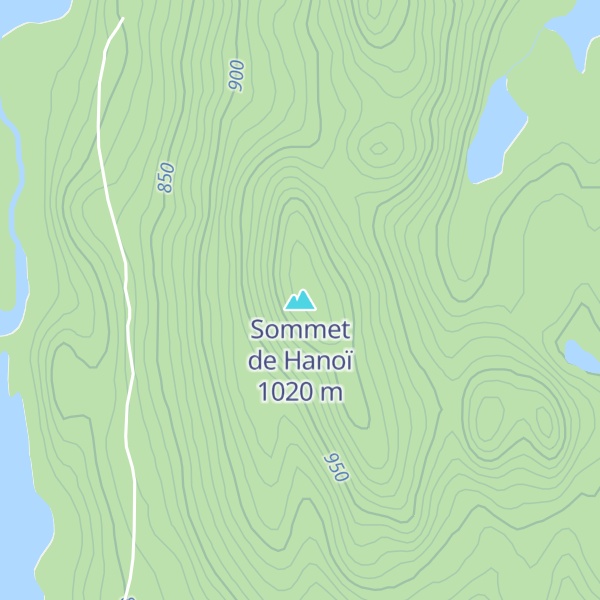Map of Sommet de Hanoï