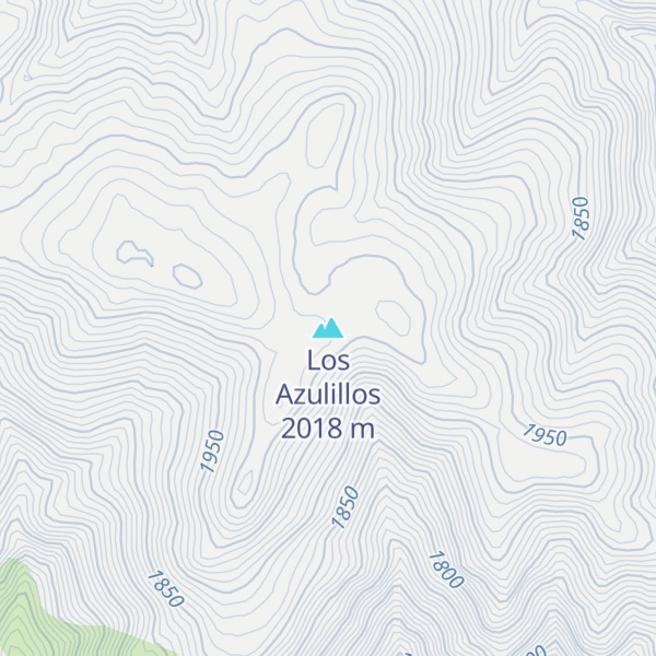 Map of Los Azulillos
