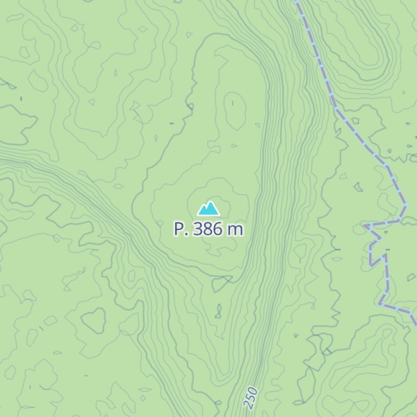 Map of P.