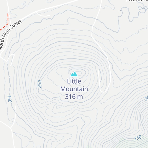 Map of Little Mountain
