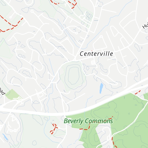 Map of Bald Hill