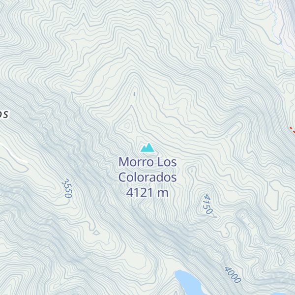 Map of Morro Los Colorados
