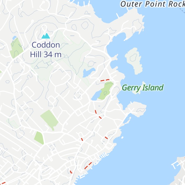 Map of Burial Hill