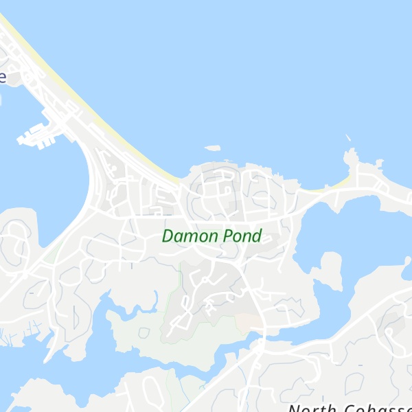 Map of Atlantic Hill