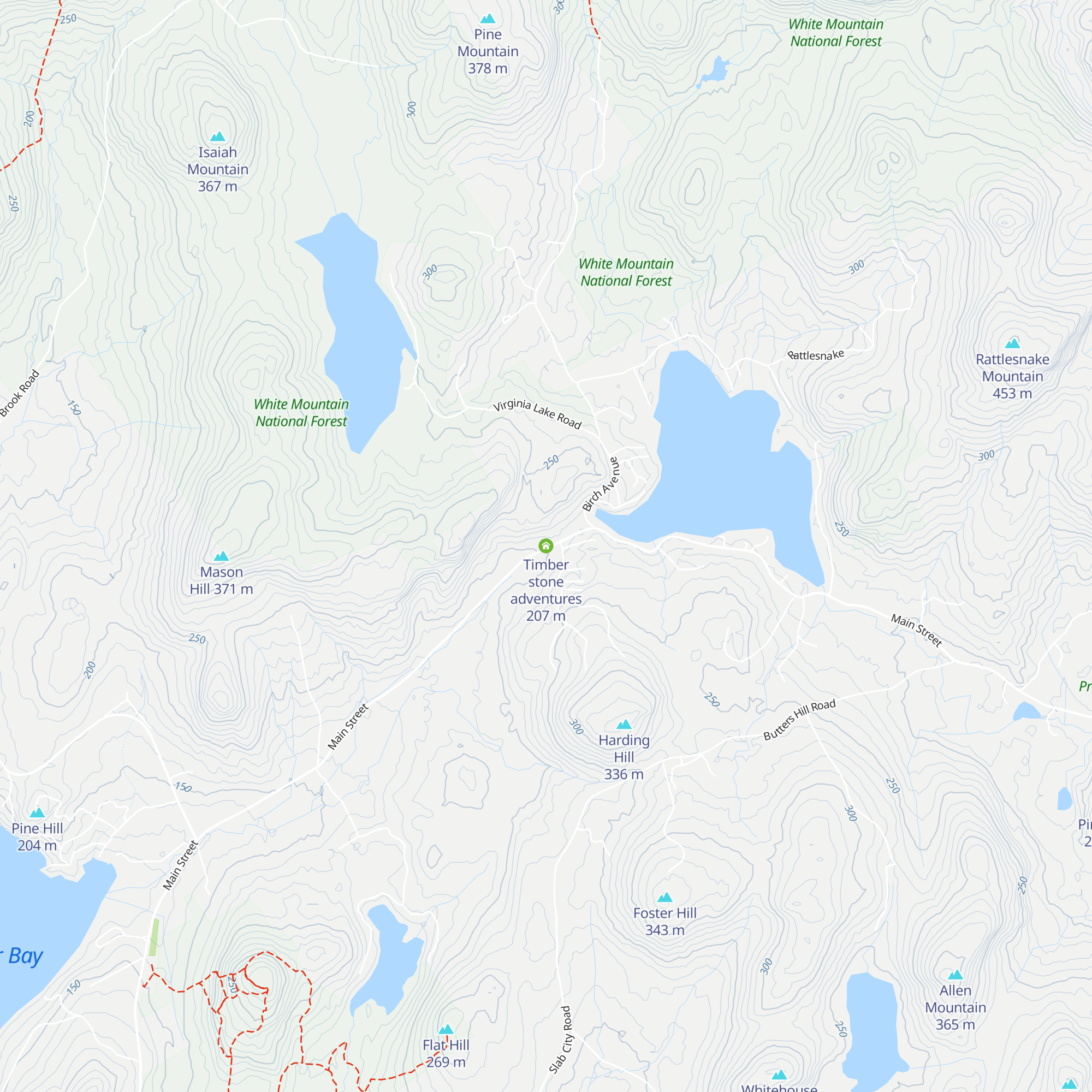Timber stone adventures map