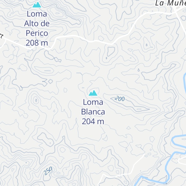 Map of Loma Blanca