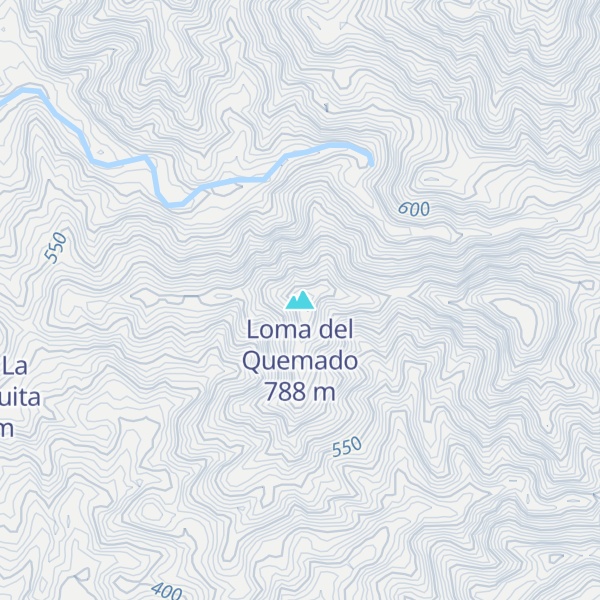 Map of Loma del Quemado