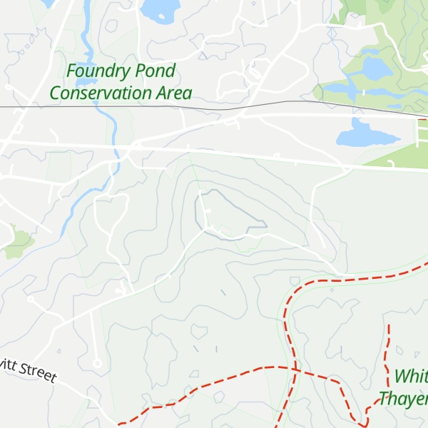 Map of Turkey Hill