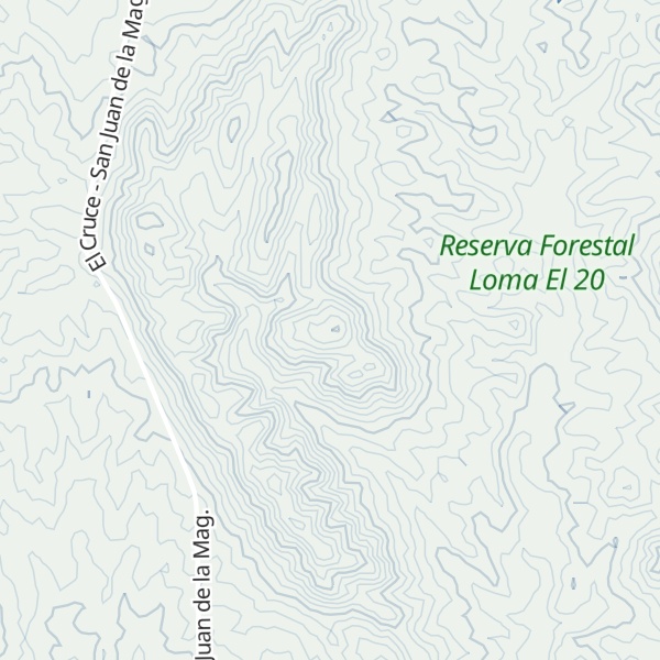 Map of Loma del Gobierno