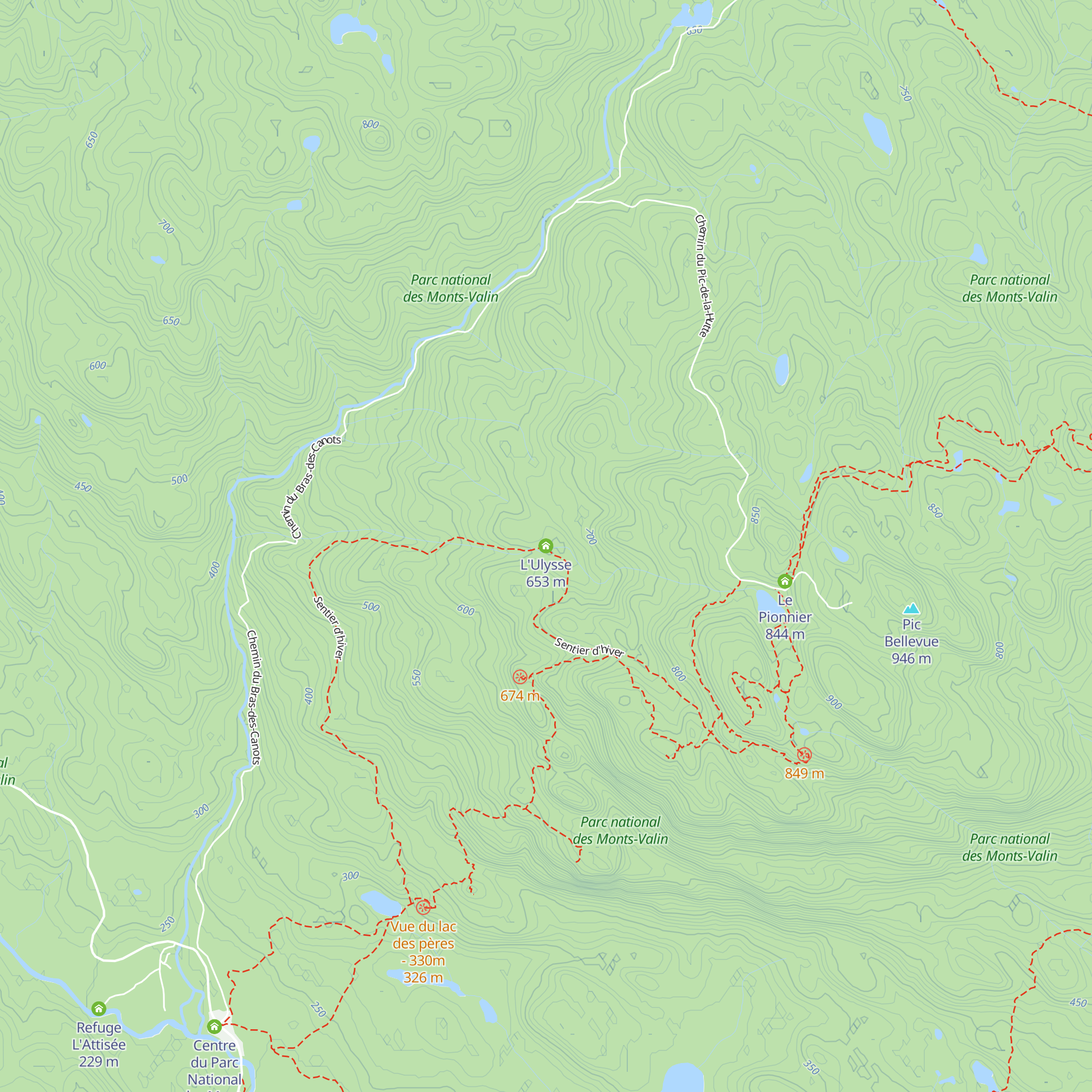 L'Ulysse map
