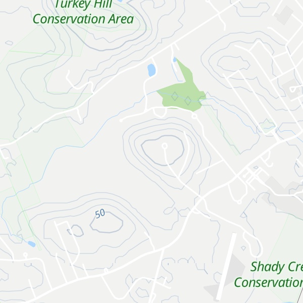 Map of Bush Hill