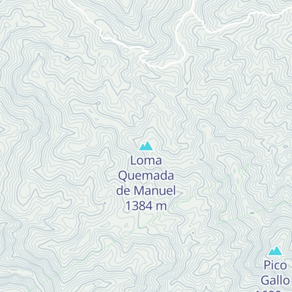Map of Loma Quemada de Manuel