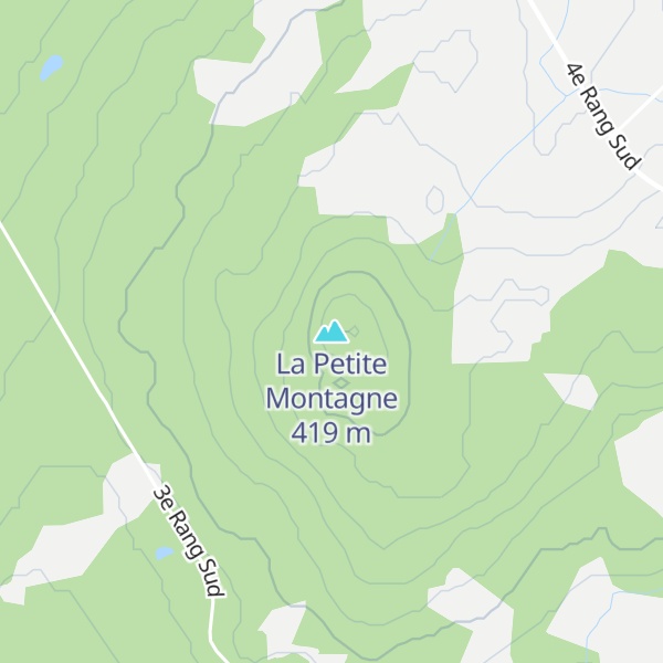Map of La Petite Montagne