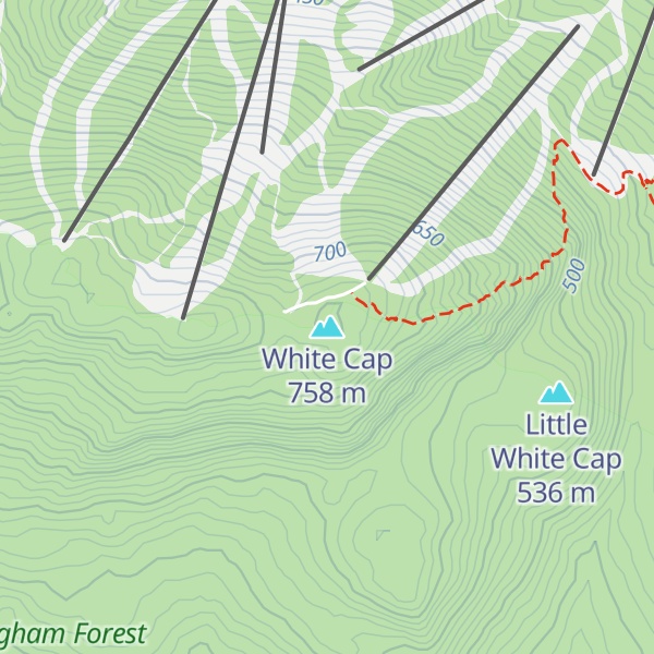 Map of White Cap