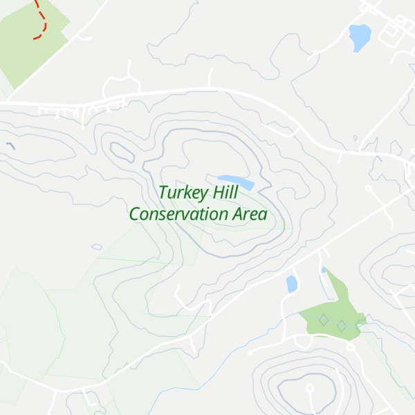 Map of Turkey Hill
