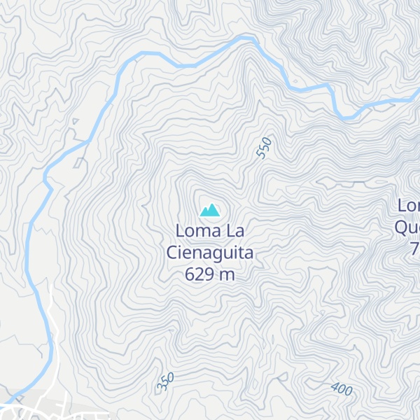 Map of Loma La Cienaguita
