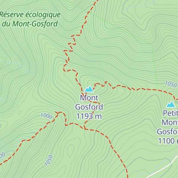 Map of Mont Gosford