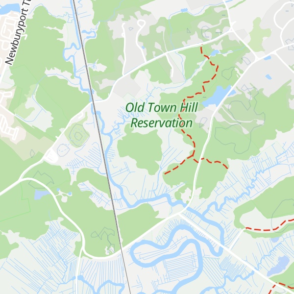 Map of Wolf's Den Hill
