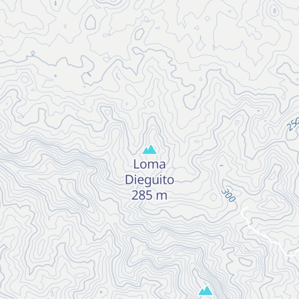 Map of Loma Dieguito