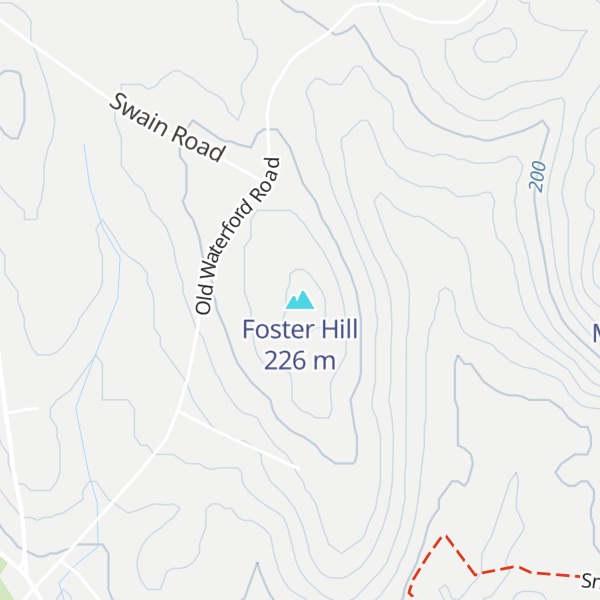 Map of Foster Hill