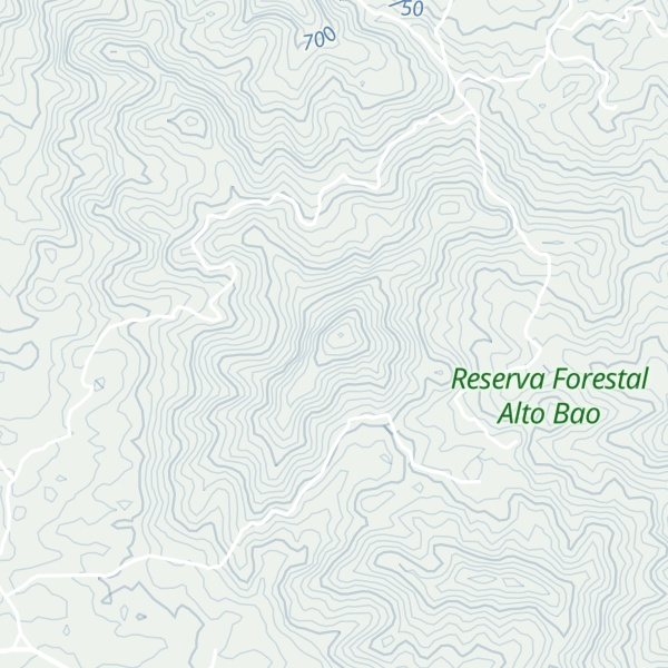 Map of Pico Las Carreras