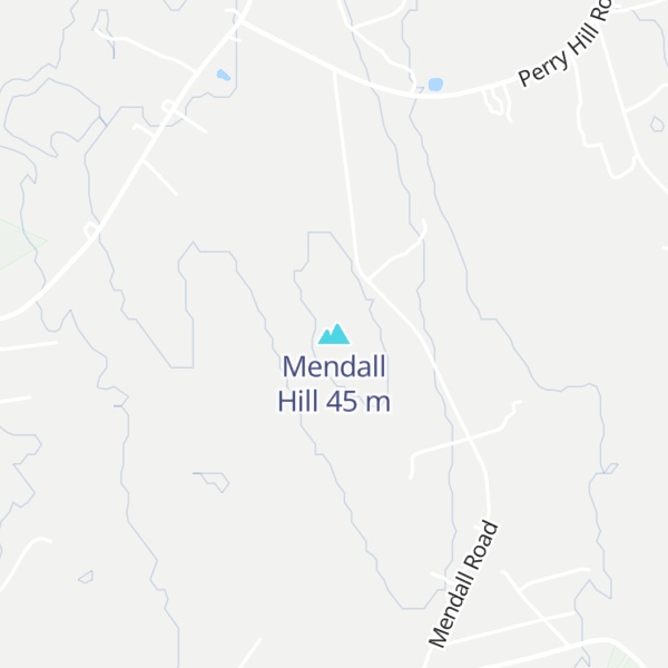 Map of Mendall Hill