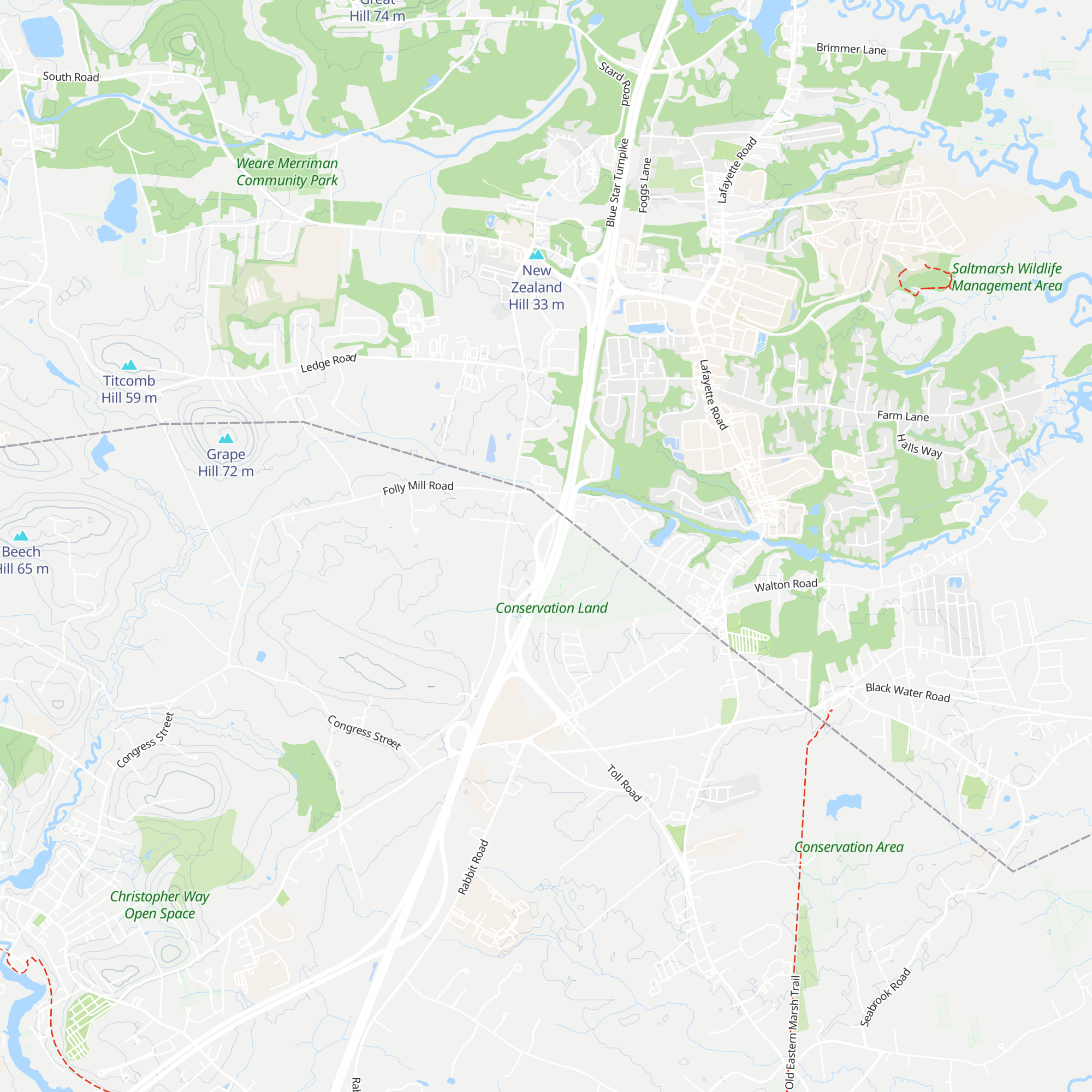 Maria Miles Visitors Center map