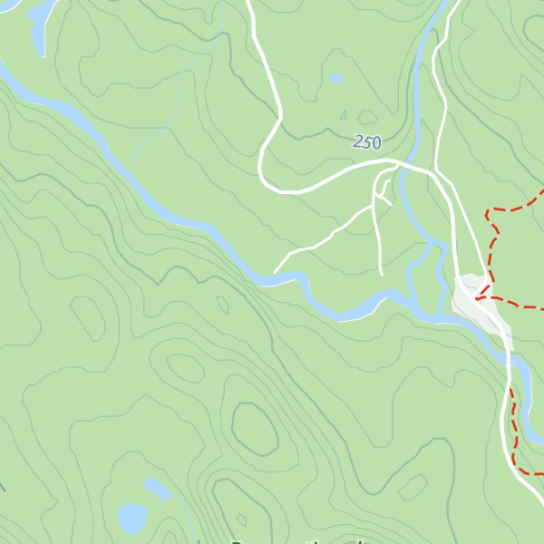 Map of Refuge L'Attisée
