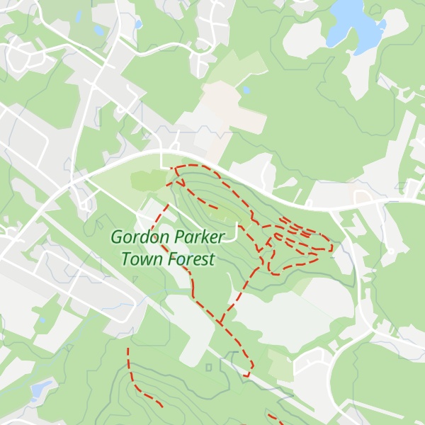 Map of Stratham Hill