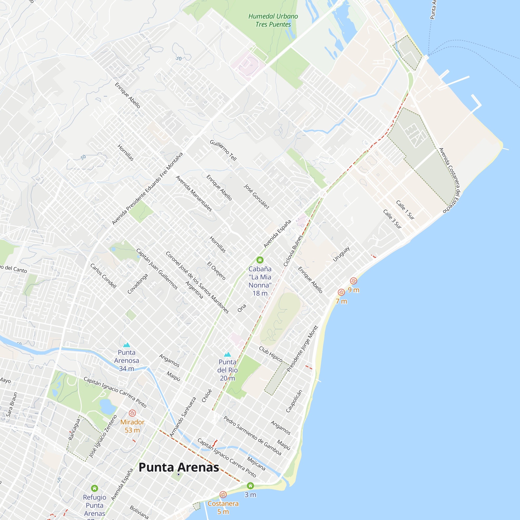 Cabaña "La Mia Nonna" map